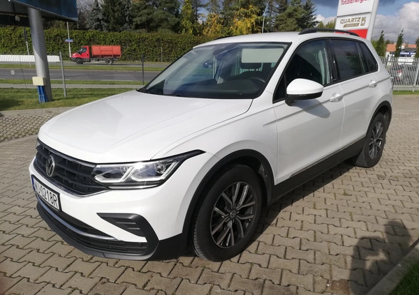 Volkswagen Tiguan cena 124900 przebieg: 55687, rok produkcji 2021 z Dobiegniew małe 529